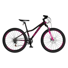 Велосипед Prof1 Delicate 24 д. DL-2403 черно-розовый стальная рама